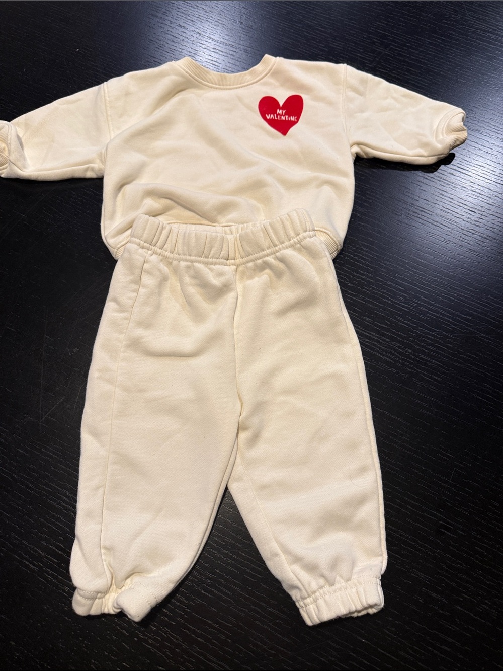 Kids Cream Jogger Pants - Comfortable Everyday Bottoms